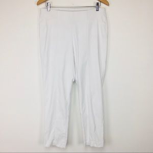 Chico's So Slimming white pants!